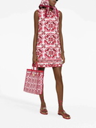 DOLCE & GABBANA - Majolica Print Mini Dress