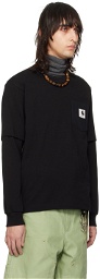 sacai Black Carhartt WIP Edition Long Sleeve T-Shirt