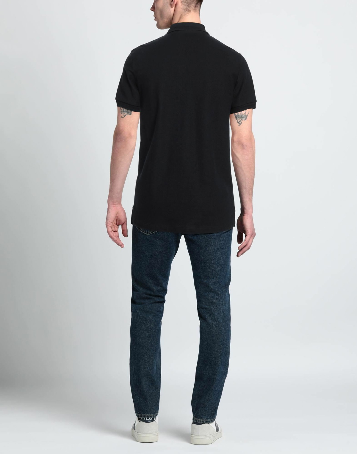 Burberry Mens Polo shirt Midnight in Blue