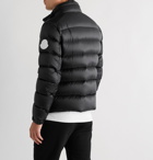 Moncler - Soreiller Slim-Fit Logo-Appliquéd Quilted Shell Down Jacket - Black