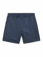 NN07 - Warren 1442 Straight-Leg Mid-Length Recycled Swim Shorts - Blue