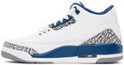 Nike Jordan White Air Jordan 3 Sneakers