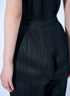 Pleats Please Issey Miyake Pleated Cropped Trousers
