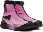 11 by Boris Bidjan Saberi Pink Salomon Edition Bamba 2 High Sneakers