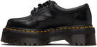 Dr. Martens Black 8053 Leather Platform Casual Derbys