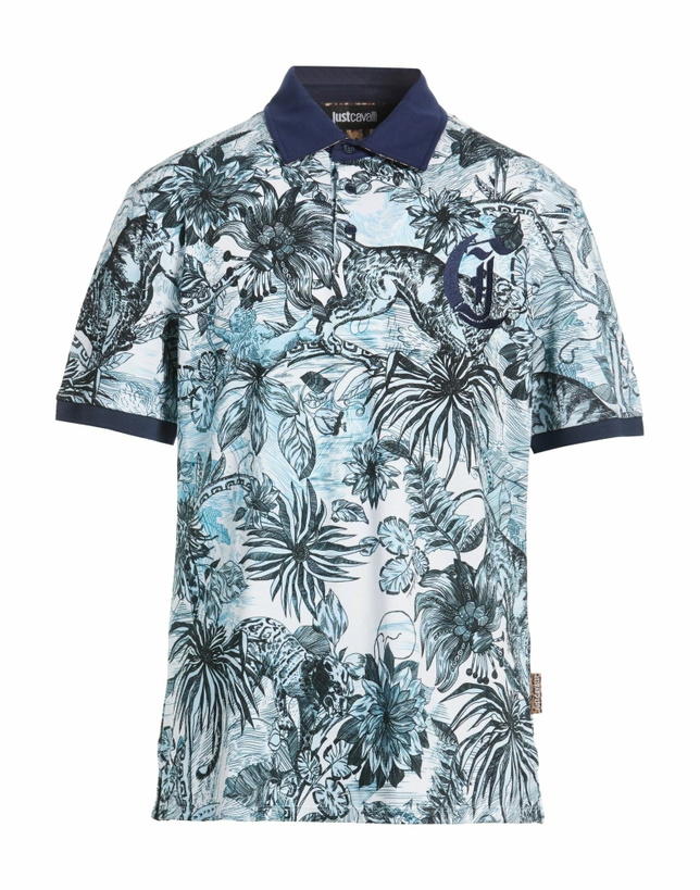 Photo: Just Cavalli Mens Polo shirt in Navy