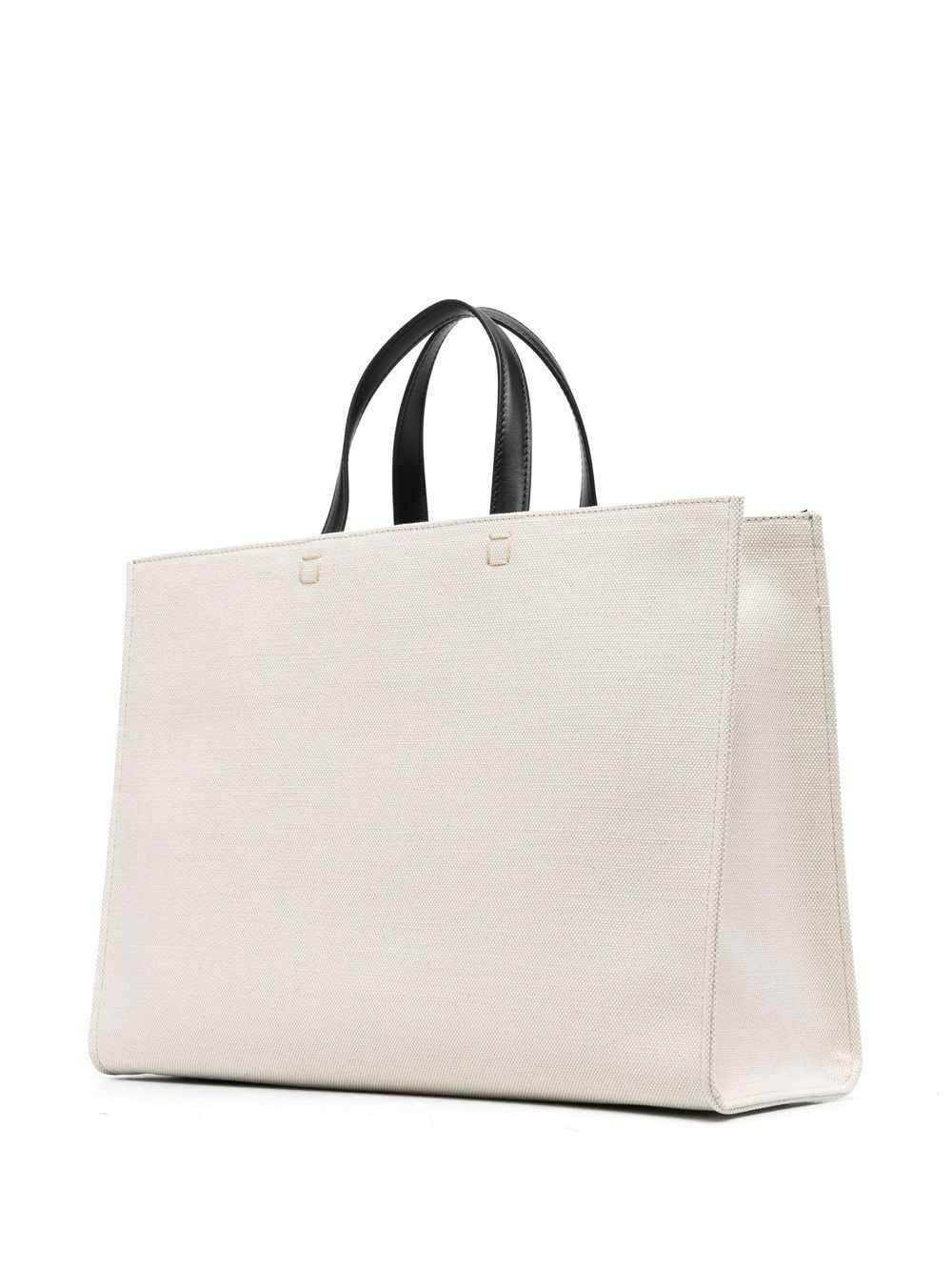 トートバッグ GIVENCHY IVORY CANVAS MEDIUM G SHOPPING BAG Givenchy Medium G Tote Shopping Bag In Canvas | Saks Fifth