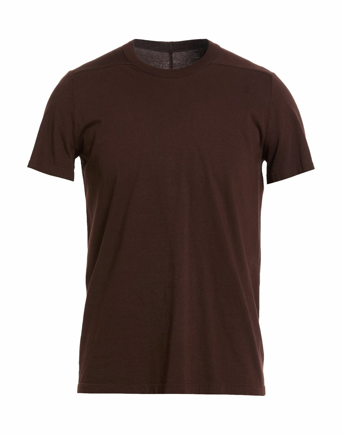 Rick Owens Mens T-shirt Chocolate in Brown