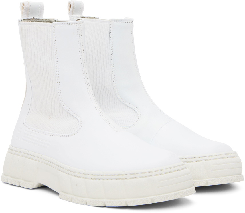Virón White 1997 Chelsea Boots