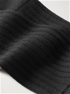 BOTTEGA VENETA - Ribbed Wool Socks - Black