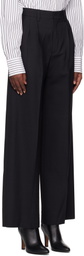 Filippa K Black Darcey Wool Trousers