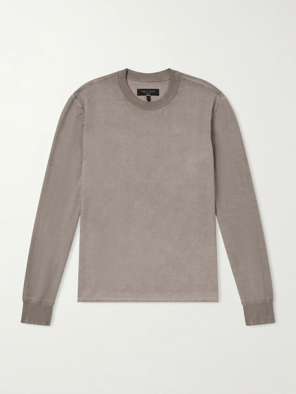 Rag & Bone - Ribbed Cotton Sweater - Neutrals