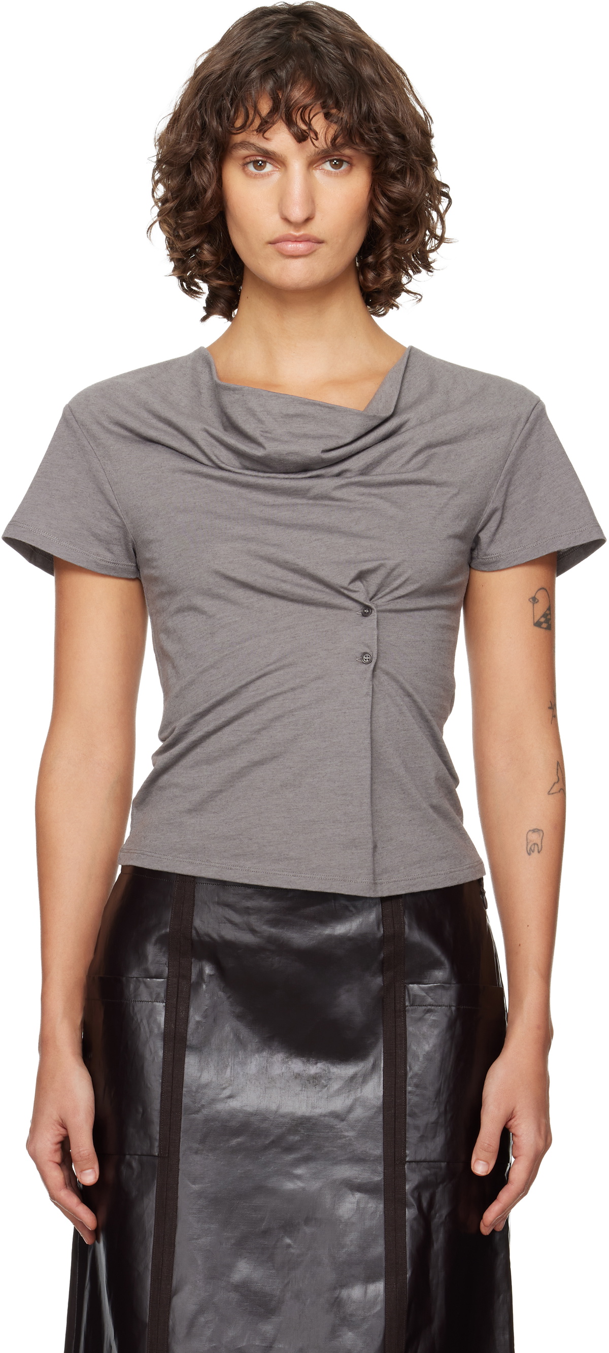 Paloma Wool Gray Hazzard T-shirt