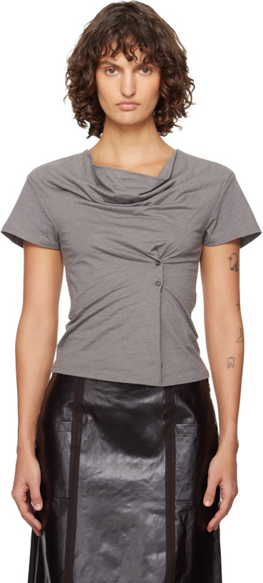 Photo: Paloma Wool Gray Hazzard T-shirt