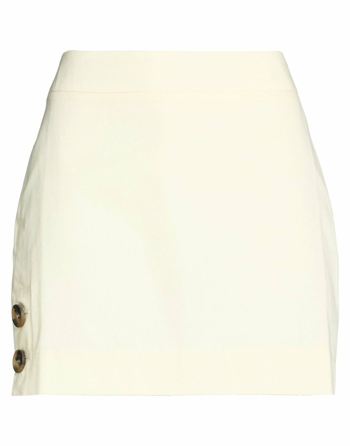Roberto Collina Womens Mini skirt Pastel in Yellow