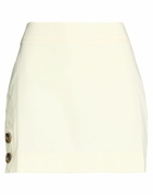 Roberto Collina Womens Mini skirt Pastel in Yellow