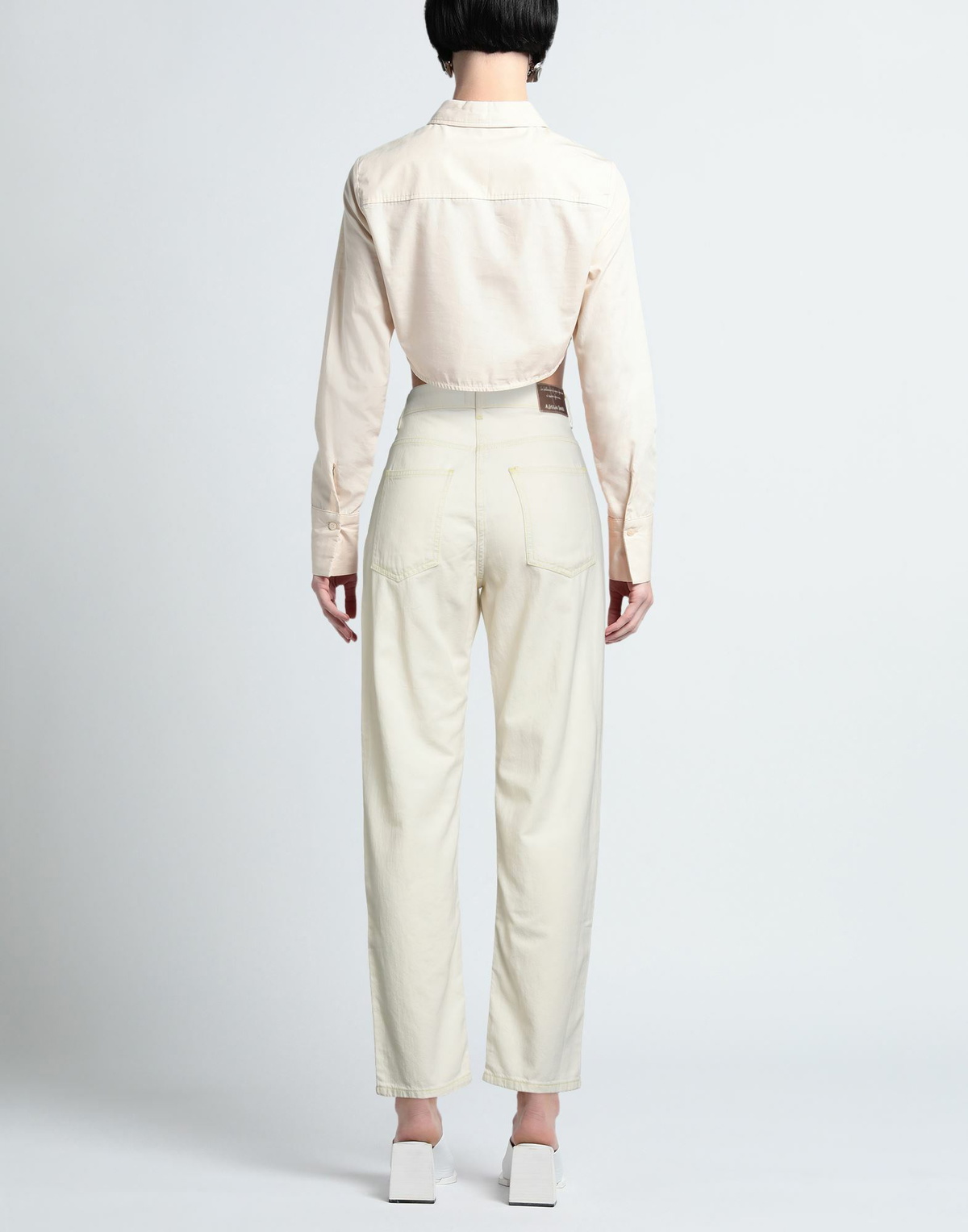 Alessia Santi Denim Womens Jeans Cream
