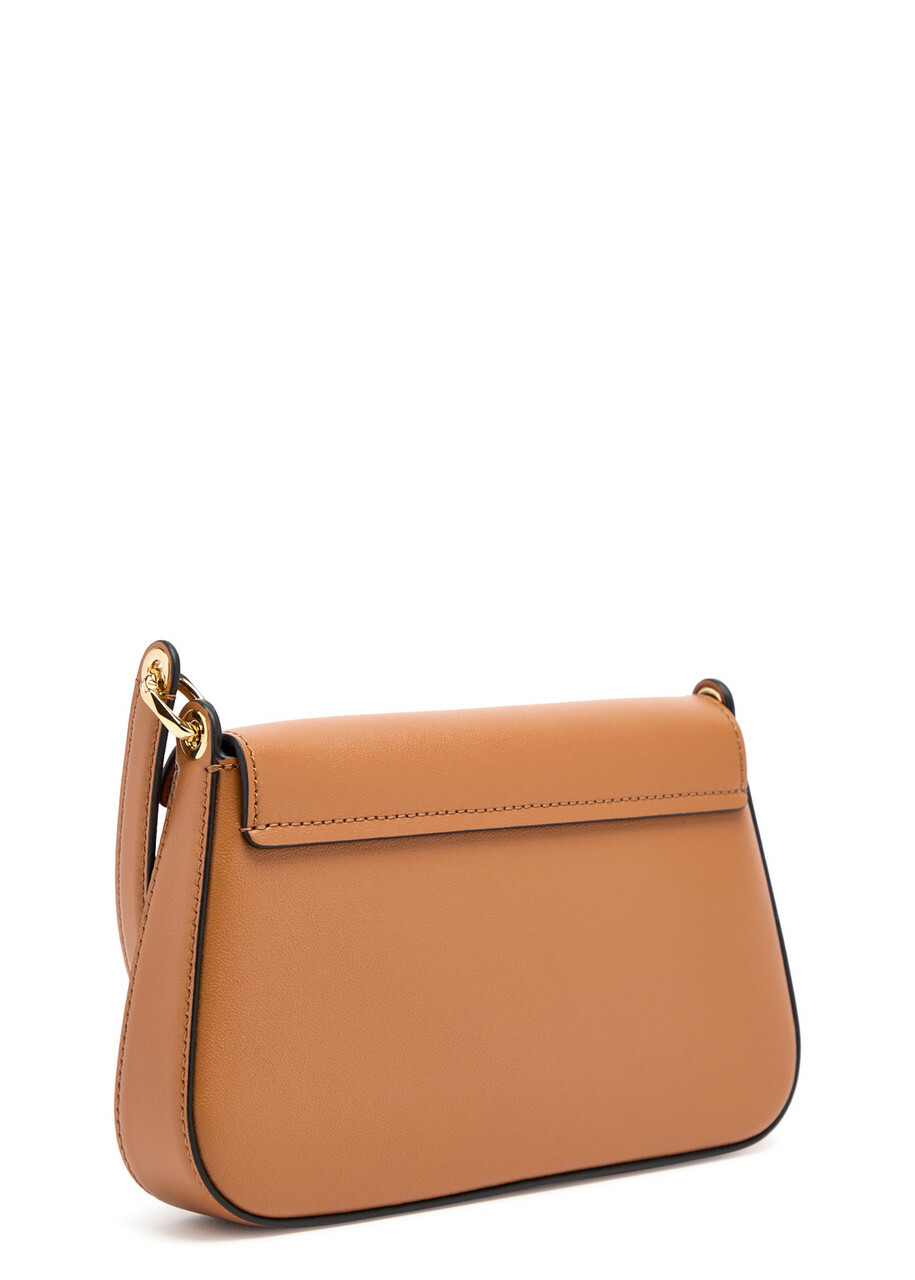 Valentino VLogo Mini Leather Shoulder bag - Tan - One Size