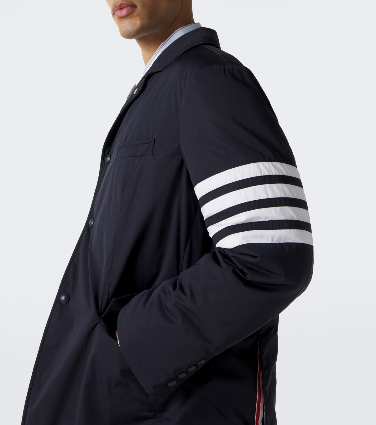 Thom Browne 4-Bar down jacket