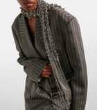 Dries Van Noten Embellished fringed necklace