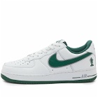 Nike Men's Air Force 1 Low Qs 'Four Horsemen' Sneakers in White/Deep Forest/Wolf Grey