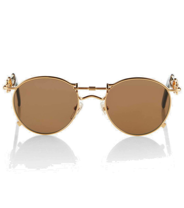 Photo: Jean Paul Gaultier x Karim Benzema 56-0174 round sunglasses