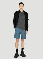 Stone Island - Compass Patch Bermuda Shorts in Blue