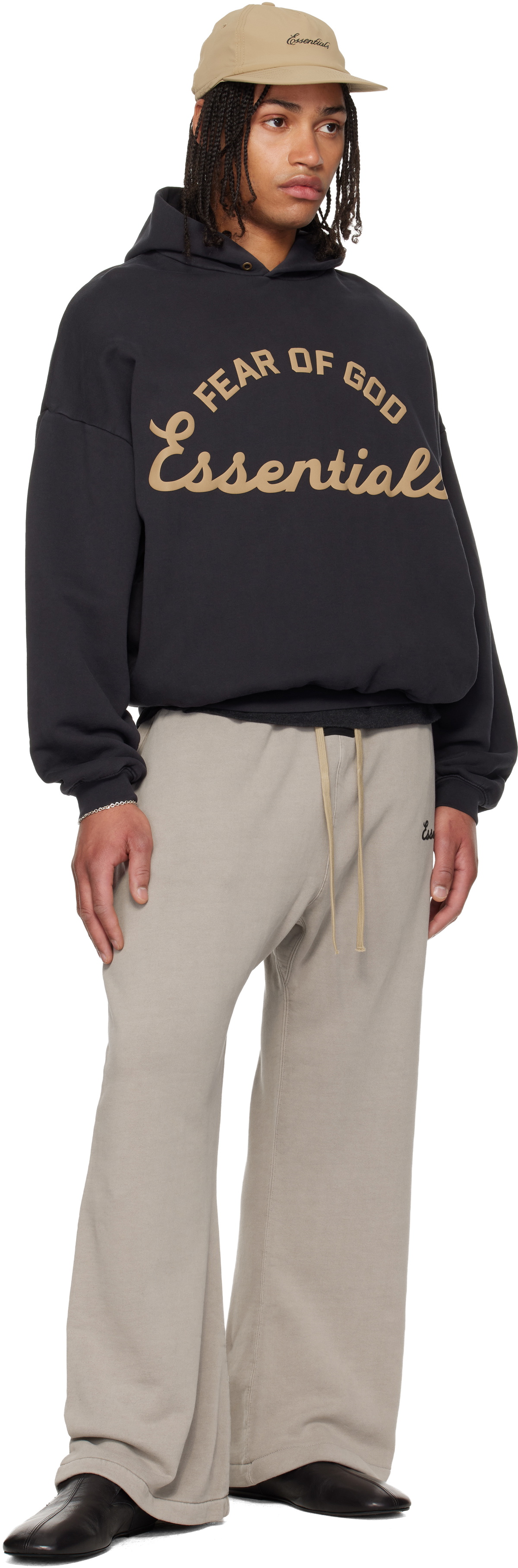 Fear of God ESSENTIALS Taupe Training Classic Flare Sweatpants