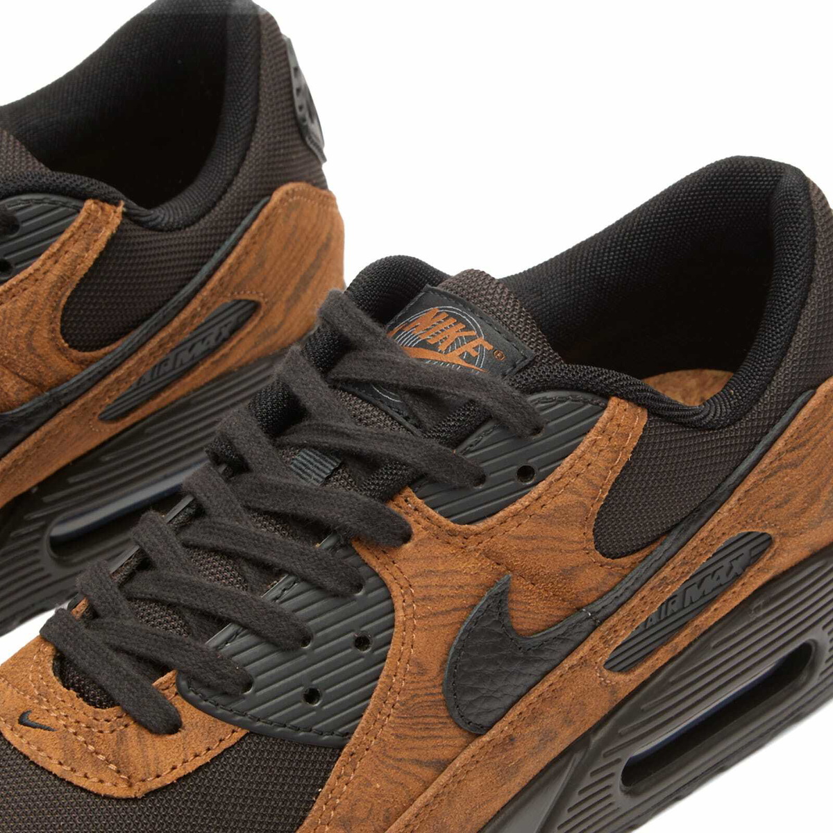 Nike Men's Air Max 90 Prm Nbhd Sneaker in Lt British Tan/Black