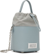 Maison Margiela Blue Small 5AC Bucket Bag