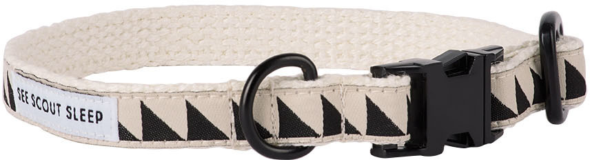 See Scout Sleep Beige & Black Small Nice Grill Standard Collar