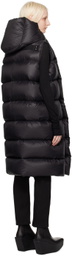 Rick Owens Black Porterville Hooded Down Vest