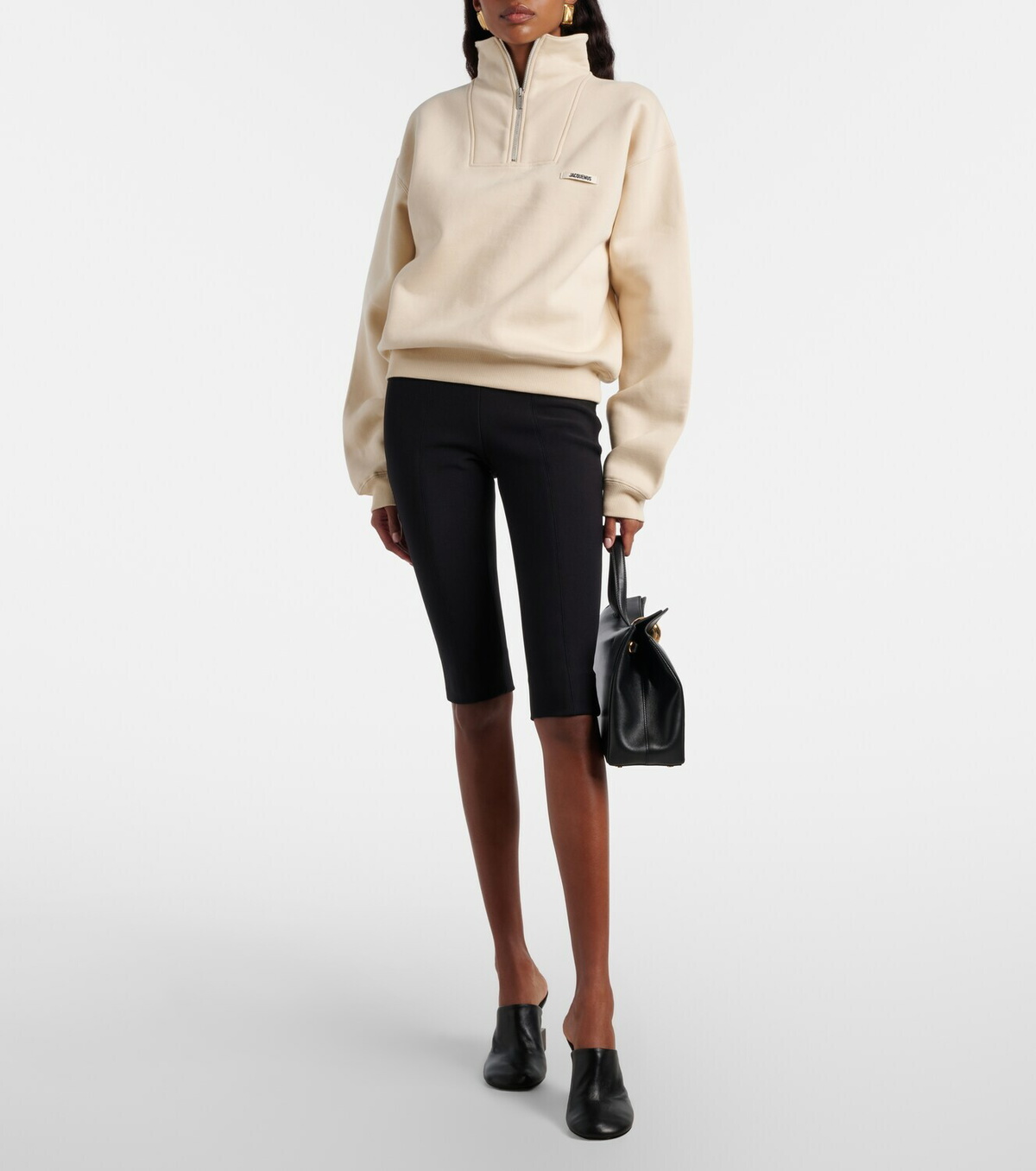 Jacquemus Logo cotton jersey sweatshirt