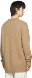 Maison Margiela Tan Wool Sweater