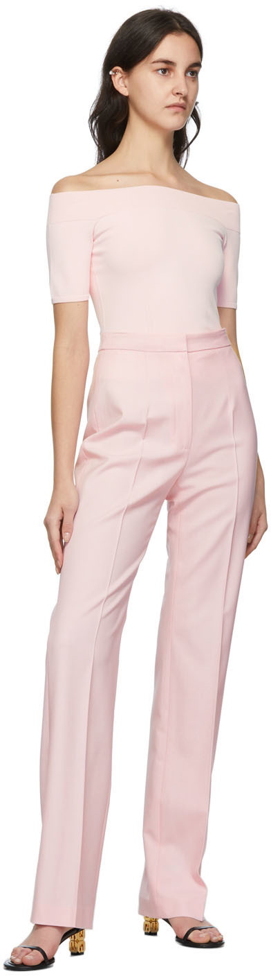 Pink | Tailored Ankle Length Trouser | Pure Collection