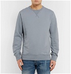 Albam - Loopback Cotton-Jersey Sweatshirt - Men - Blue