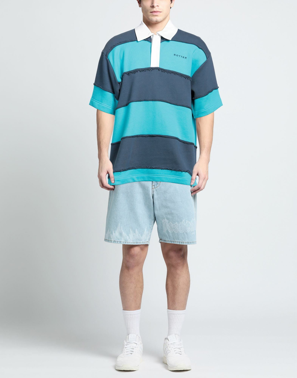 Botter Mens Polo shirt Azure