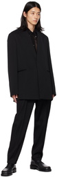 Jil Sander Black Slim-Fit Trousers