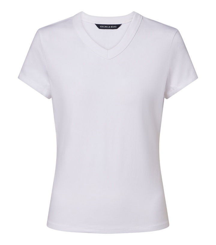 Photo: Veronica Beard Devin cotton-blend jersey T-shirt