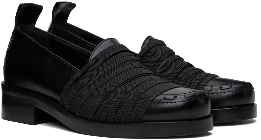 Stefan Cooke Black Elastic Loafers Stefan Cooke