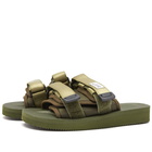 Suicoke Moto Cab Slide in Olive