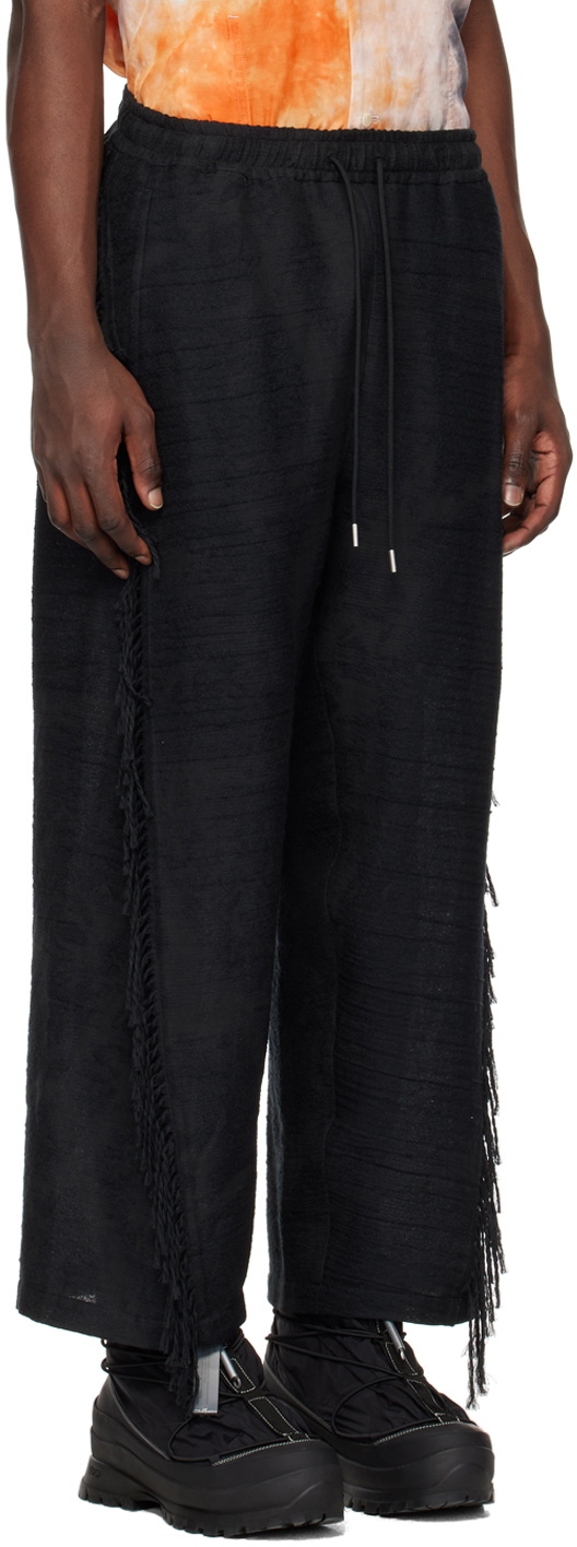 FRINGES RESORTWEAR LONG PANT BLACK main image 0