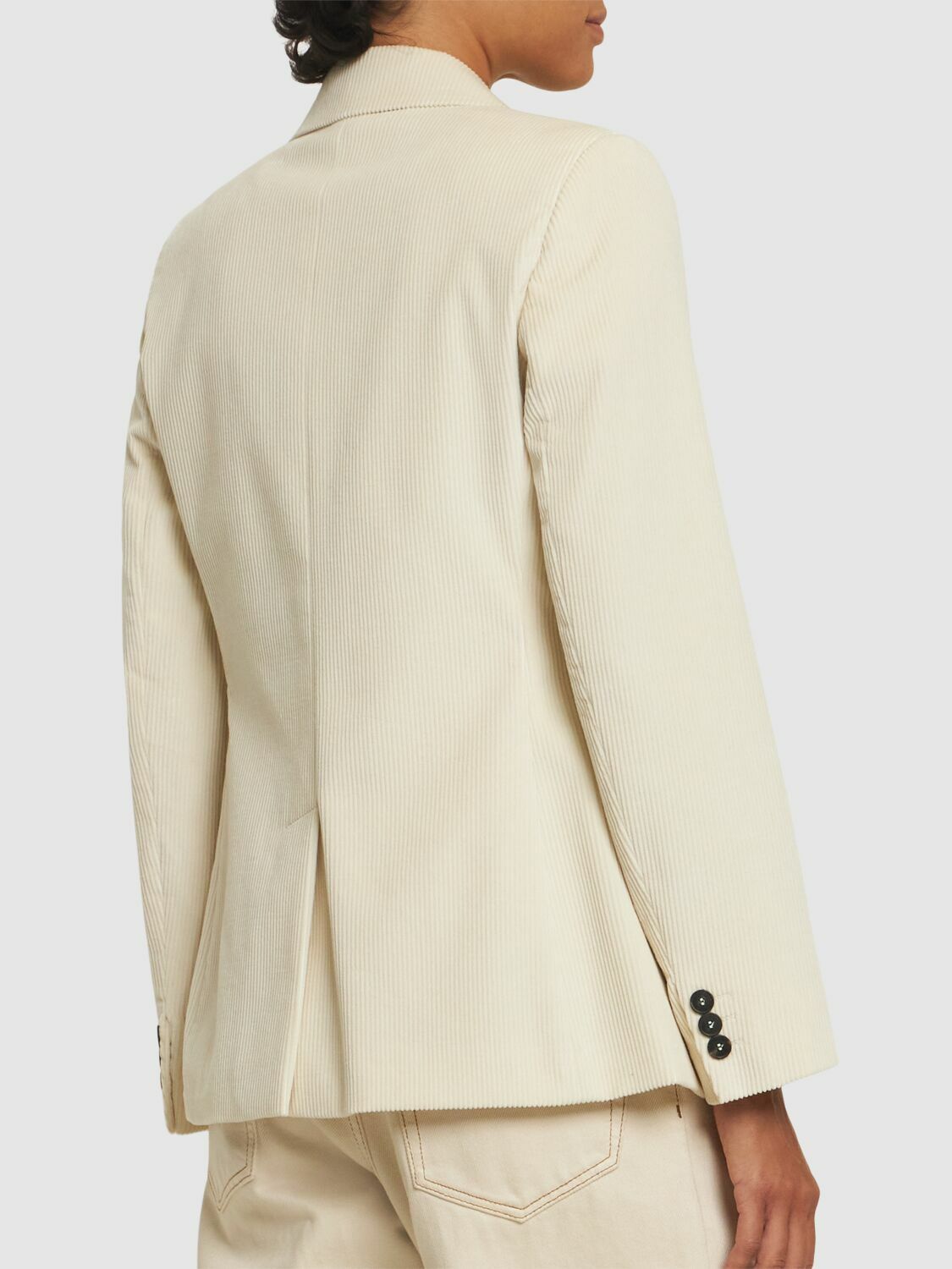 24AW new/Weekend Max Mara カタンガブレザー Blazer Brown Weekend Max Mara Katanga Corduroy Double-Breasted Jacket