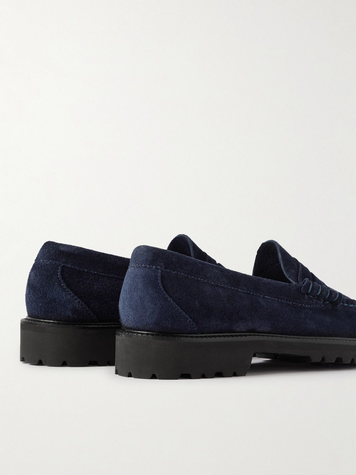 G.H. Bass & Co. - Weejuns 90 Larson Suede Penny Loafers  display picture 3