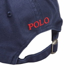 Polo Ralph Lauren Men's Classic Baseball Cap in Newport Navy/Rl2000 Red