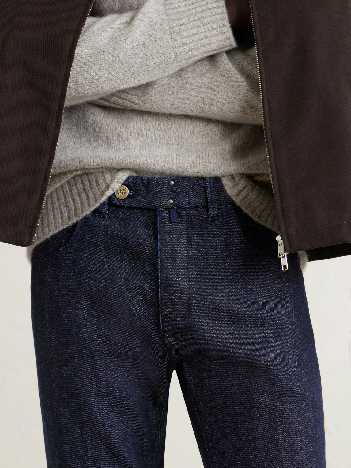 Slowear - Tapered Cotton-Blend Gabardine Trousers - Blue