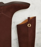 Loro Piana Kilda suede knee-high boots