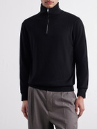Begg & Co - Heriot Half-Zip Cashmere Sweater - Black