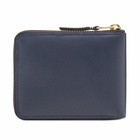 Comme des Garçons SA7100 Classic Wallet in Navy