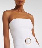 Alexandra Miro Iris belted swimsuit